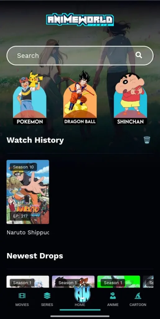 Popular Shows on Anime World India Platform
